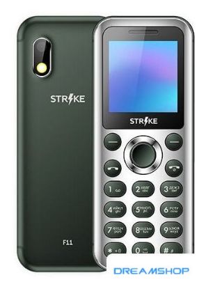 Изображение Кнопочный телефон Strike F11 (зеленый)