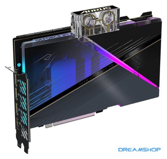 Изображение Видеокарта Gigabyte Aorus GeForce RTX 4080 16GB Xtreme Waterforce WB GV-N4080AORUSX WB-16GD