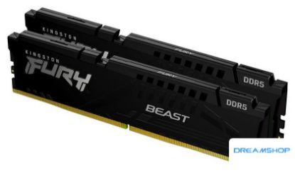 Изображение Оперативная память Kingston FURY Beast 2x32ГБ DDR5 5600МГц KF556C36BBEK2-64