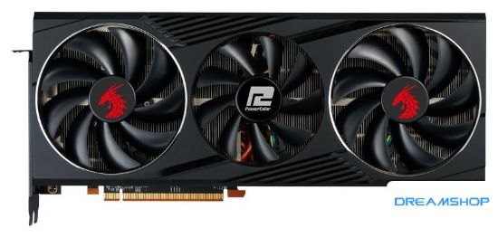 Изображение Видеокарта PowerColor Red Dragon Radeon RX 6800 XT OC 16GB GDDR6 AXRX 6800XT 16GBD6-3DHR/OC