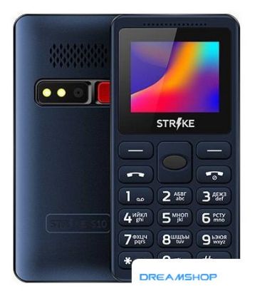 Изображение Кнопочный телефон Strike S10 (синий)