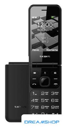Изображение Кнопочный телефон TeXet TM-405 (черный)