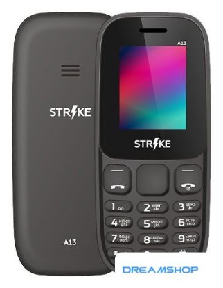 Изображение Кнопочный телефон Strike A13 (черный)