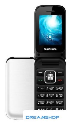 Изображение Кнопочный телефон TeXet TM-422 (белый)