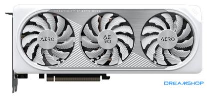 Изображение Видеокарта Gigabyte GeForce RTX 4060 Ti Aero OC 16G GV-N406TAERO OC-16GD