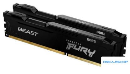 Изображение Оперативная память Kingston FURY Beast 2x8GB DDR3 PC3-12800 KF316C10BBK2/16