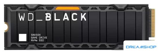Изображение SSD WD Black SN850X NVMe Heatsink 2TB WDS200T2XHE
