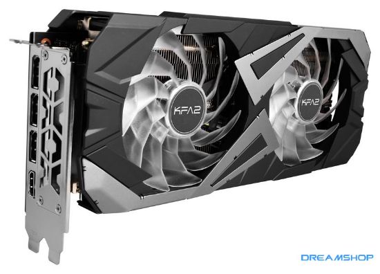 Изображение Видеокарта KFA2 GeForce RTX 3060 Ti EX LHR 1-Click OC 36ISL6MD1WTK