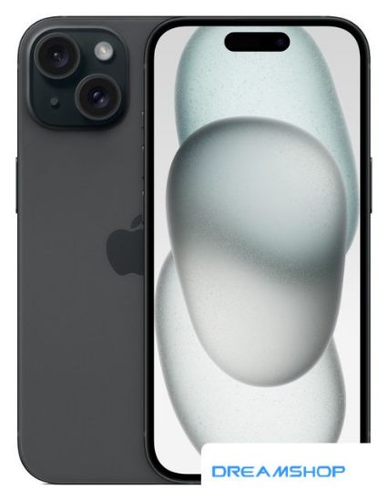 Изображение Смартфон Apple iPhone 15 Dual SIM 128GB (черный)