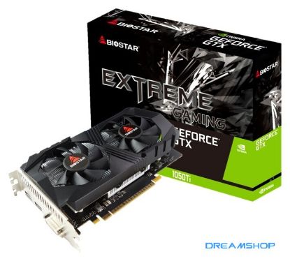 Изображение Видеокарта BIOSTAR GeForce GTX 1050 Ti 4GB GDDR5 VN1055TF41