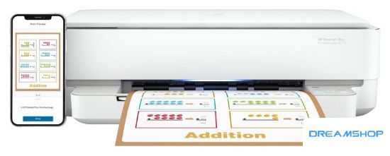 Изображение МФУ HP DeskJet Plus Ink Advantage 6075 5SE22C