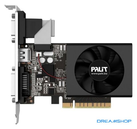 Изображение Видеокарта Palit GeForce GT 710 2GB DDR3 NEAT7100HD46-2080F