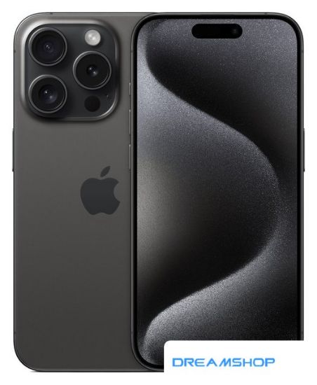 Изображение Смартфон Apple iPhone 15 Pro 512GB (черный титан)