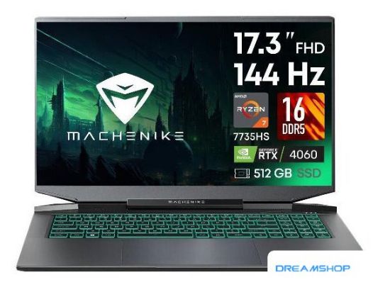 Изображение Игровой ноутбук Machenike L17A Star JJ00GH00ERU