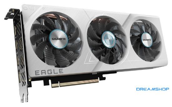 Изображение Видеокарта Gigabyte GeForce RTX 4060 Eagle OC Ice 8G GV-N4060EAGLEOC ICE-8GD