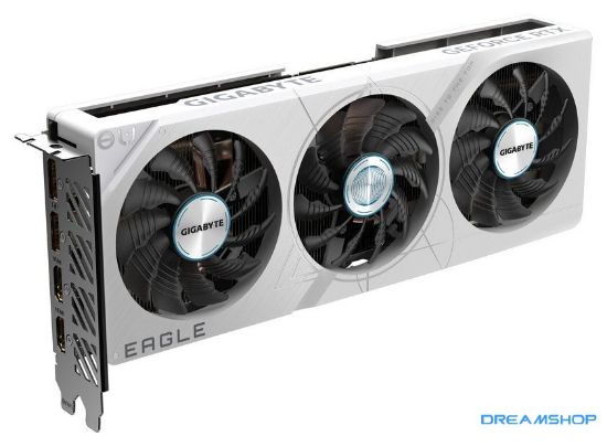 Изображение Видеокарта Gigabyte GeForce RTX 4060 Ti Eagle OC Ice 8G GV-N406TEAGLEOC ICE-8GD