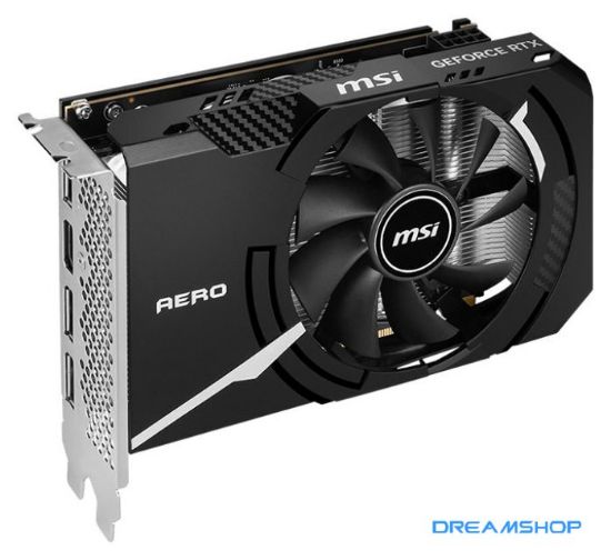 Изображение Видеокарта MSI GeForce RTX 4060 Aero ITX 8G OC