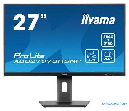 Показать информацию о Монитор Iiyama ProLite XUB2797UHSNP-B1 Изображение Монитор Iiyama ProLite XUB2797UHSNP-B1