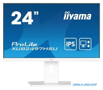 Показать информацию о Монитор Iiyama ProLite XUB2497HSU-W2 Изображение Монитор Iiyama ProLite XUB2497HSU-W2